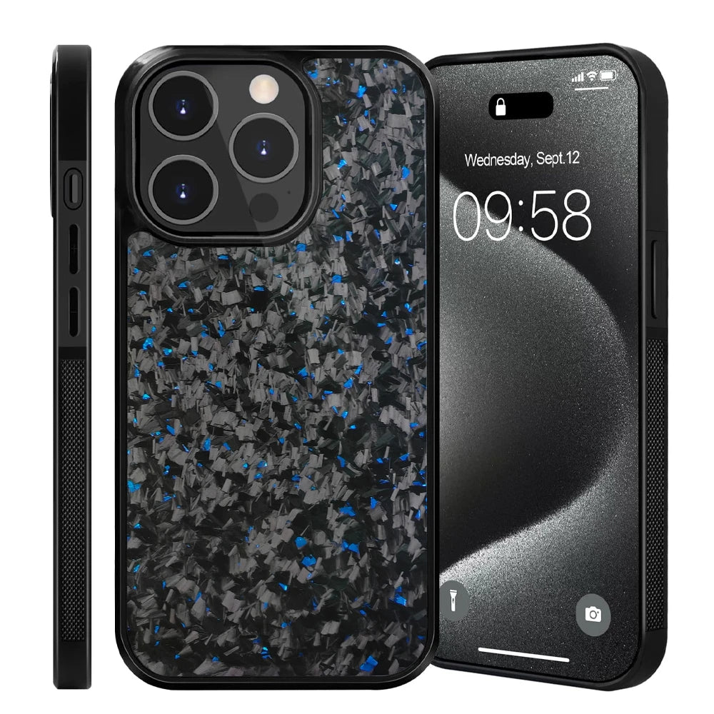 Forged Carbon Fiber TPU Phone Case Forged Carbon Fiber TPU Phone Case